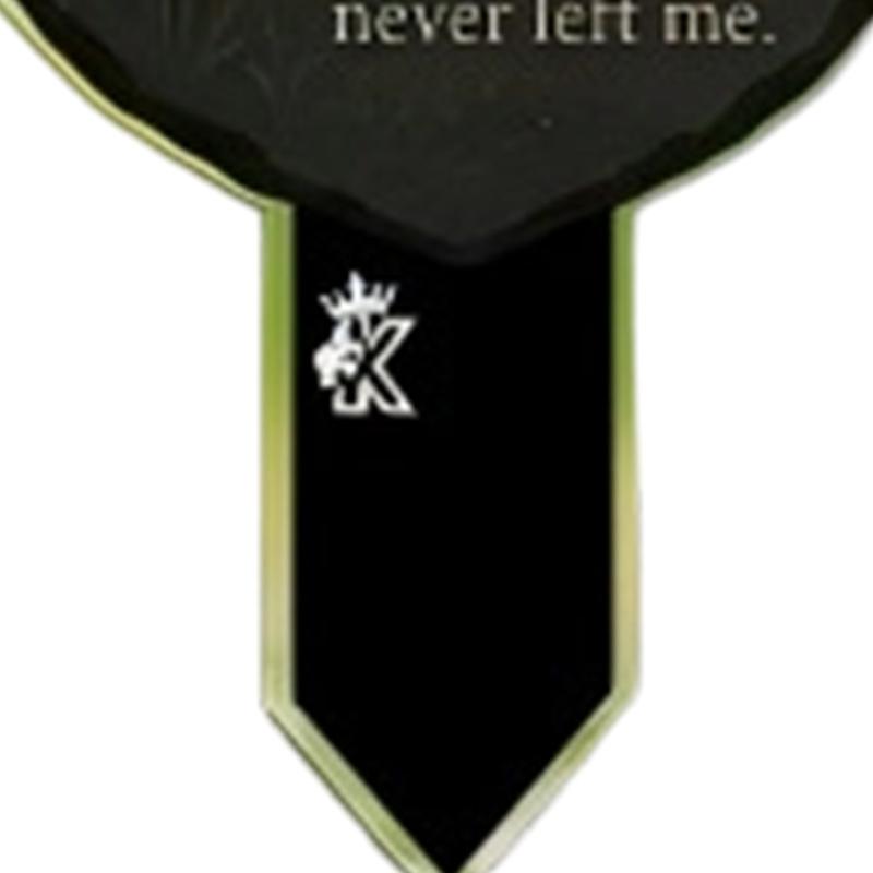 Heart Memorial Plaque Stake Sympathy Grave Markers Acrylic Grave Stake Decorations for Cemetery Outdoors Yard Garden