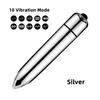 10 Speed Mini Bullet Vibrator for Women Waterproof Clitoris Stimulator Dildo Vibrators Vagina Sex Toys for Woman Sex Products