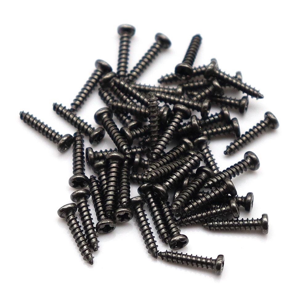 

50/100pcs Guitar Tuning Button Screw for Electric Bass Guitar Mounting Screw 2.2×11mm