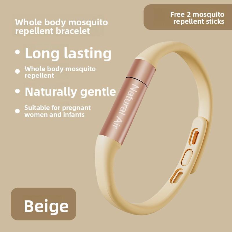 Summer Energy Mosquito Repellent Wristband, Outdoor Portable Bracelet Ring, Ankle Buckle, Essential Oil Insect Repellent Wonder