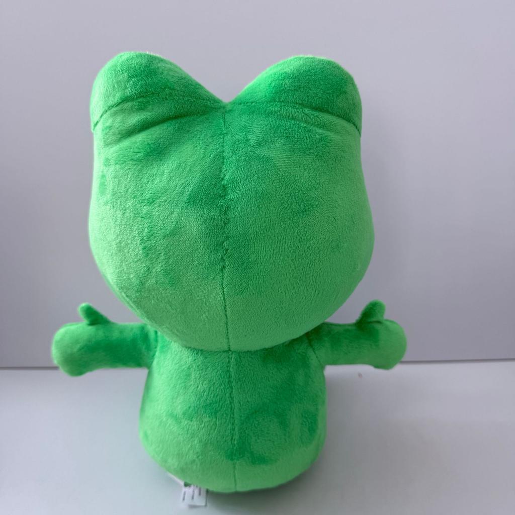Ribbit Frog Clown Plush Doll Cute Cartoon Character Plush Toy Bolster Soft Stuffed Animal Toy Kawaii Decorative Display Ornament
