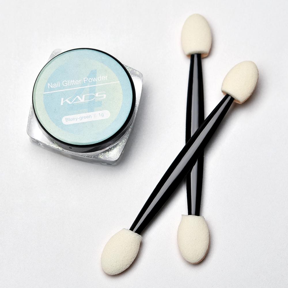 kads 1g/Box Gold Sliver Nail Glitter Powder Mirror Shining Nail Art DIY Chrome Pigment Glitters Chrome Pigment Powder Dust Nails