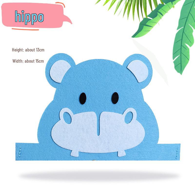 Flickering Halloween Cartoon Animal Hat for Kids & Adults - Perfect for Parent-Child Performances & Costumes