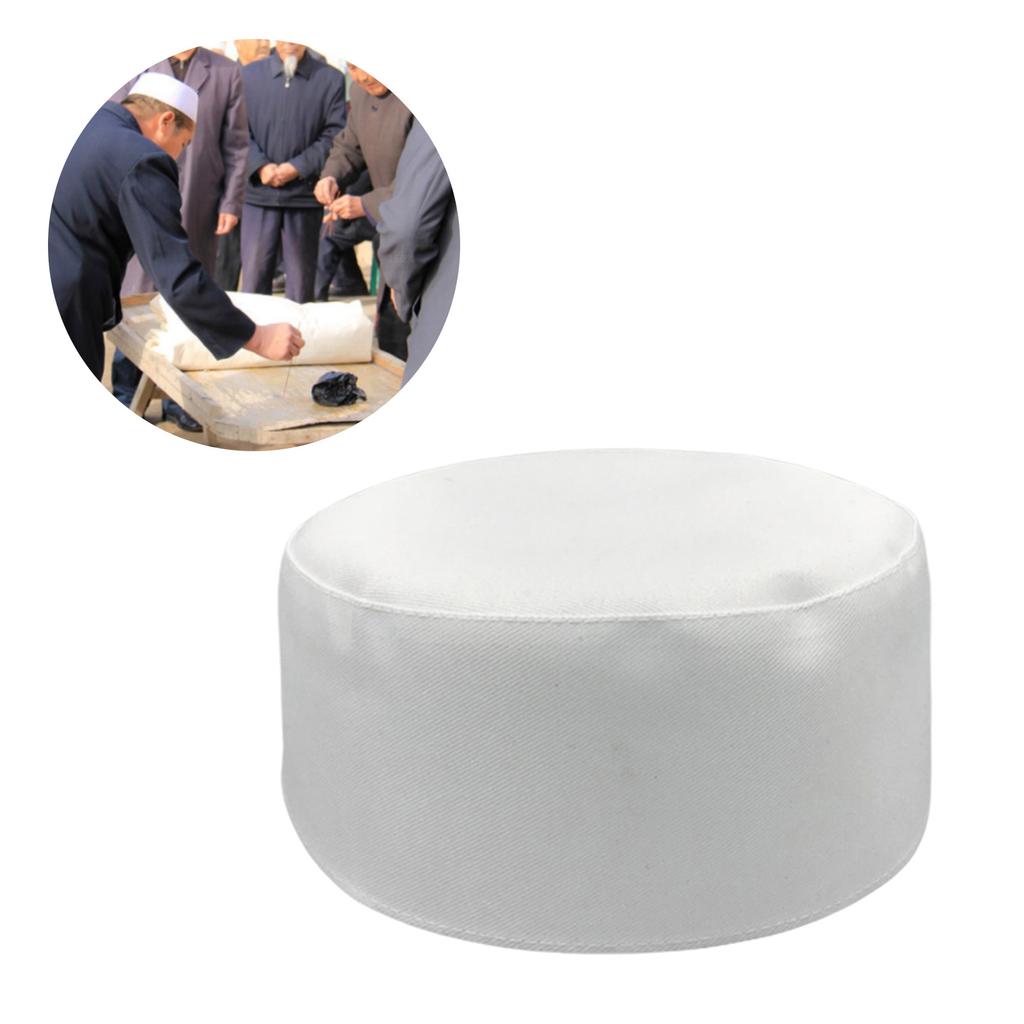 Breathable Cotton Stretchy Skull Cap Kufi Hats for Men Helmet Liner Muslim Ramadan Gifts Eid Gifts Muslim Prayer Hat