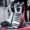Nine-core Wolf Motorcycle Shock-Absorbing Anti-Fall Off-Road Long Boots for Kids, Wear-Resistant Track Riding Shoes for All Seasons.