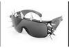 Cyberpunk Demon Sunglasses with Metal Rivets - Funny and Stylish Party Wear
