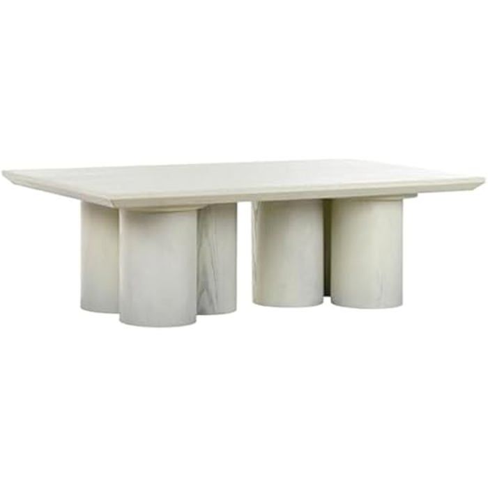 Table Basse - HOME ESPRIT - Rectangulaire - Bois MDF - Multicolore - 140 X 80 X 45 Cm
