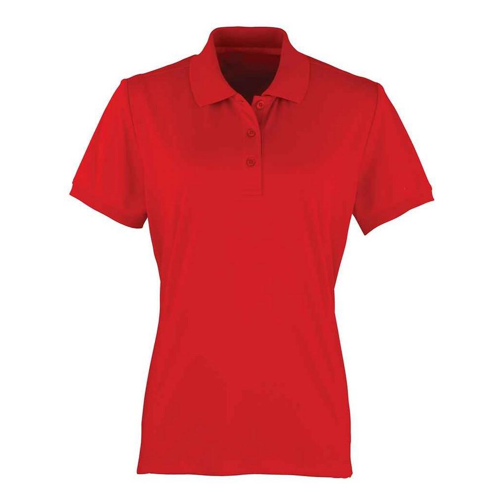 Premier Womens/Ladies Coolchecker Polo Shirt