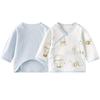 TONGTAI Baby Pure Cotton Kimono Style Summer Bodysuit