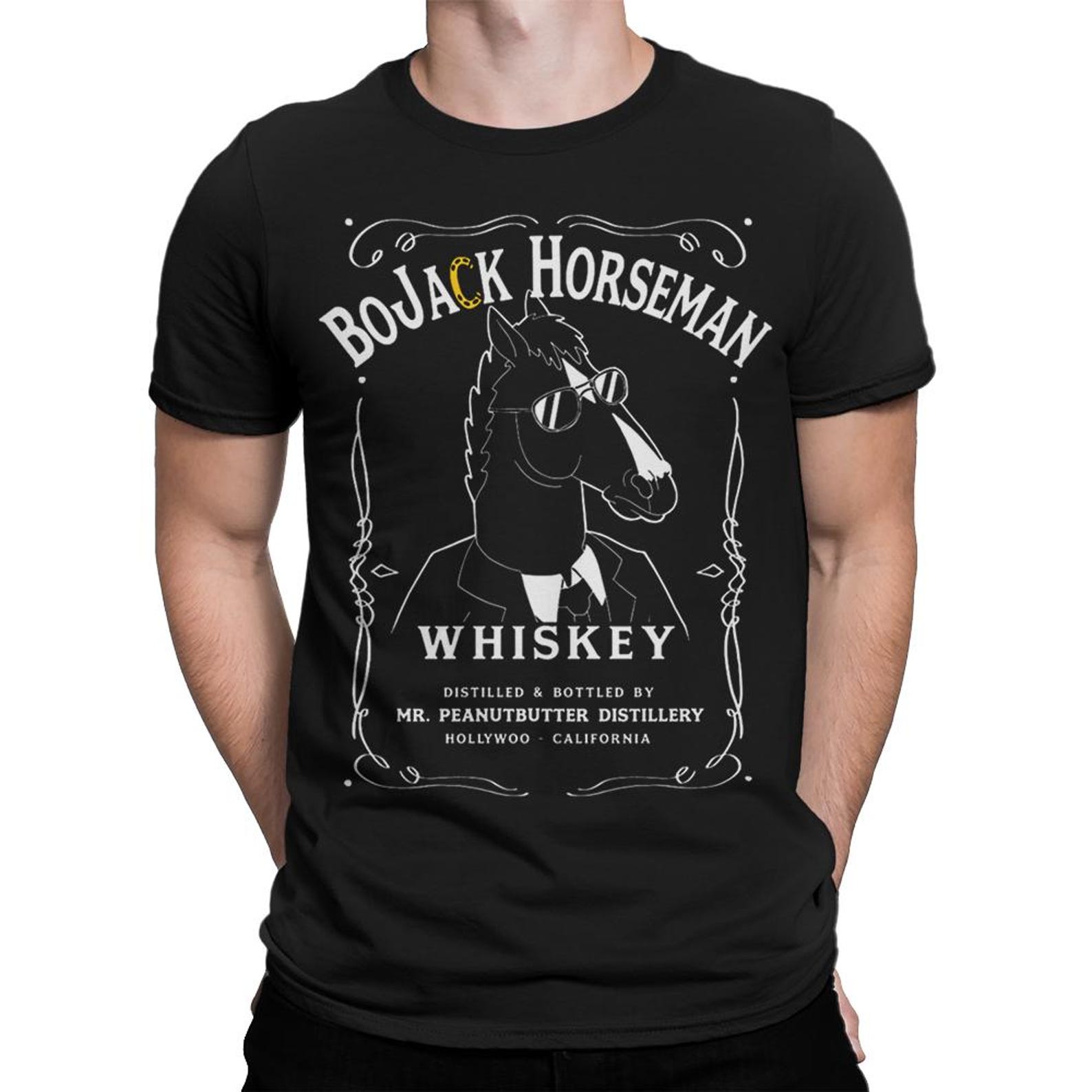 BoJack Horseman Whiskey T-Shirt, Men s and Women s Sizes S
