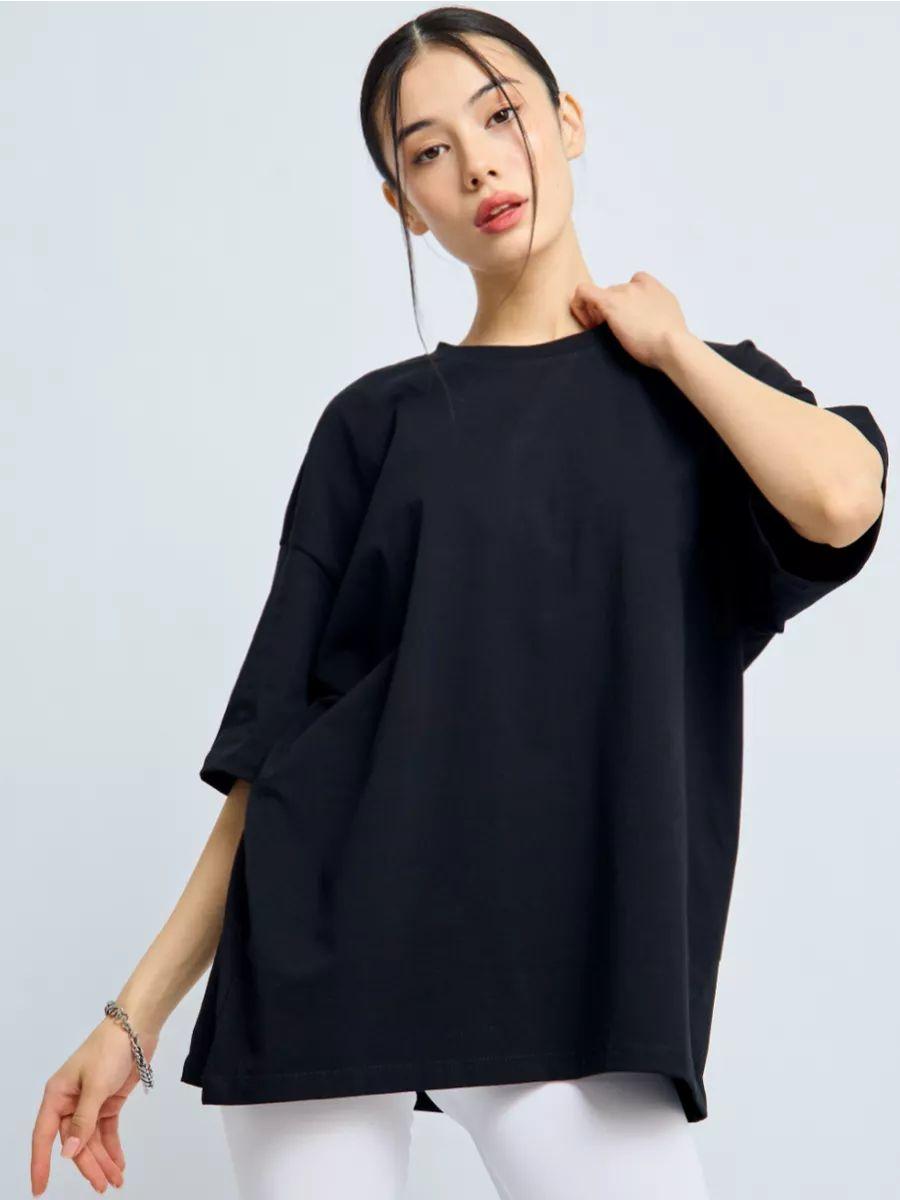 Хлопковая Мягкая Футболка Женская Мужская Повседневная Свободная Оверсайз Летняя Дышащая С Коротким Рукавом Тяжелая Высококачественная Мужская Женская Одежда 4XL