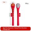 One-piece Molding Meridian Beating Hammer Sturdy Traditional Massage Rod for Waist Leg Deep Relaxation
