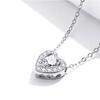 Barbie necklace [Sterling silver original design] Love, temperament and high-end sense, original first release, ins style love confession ZJYXL-YS-115