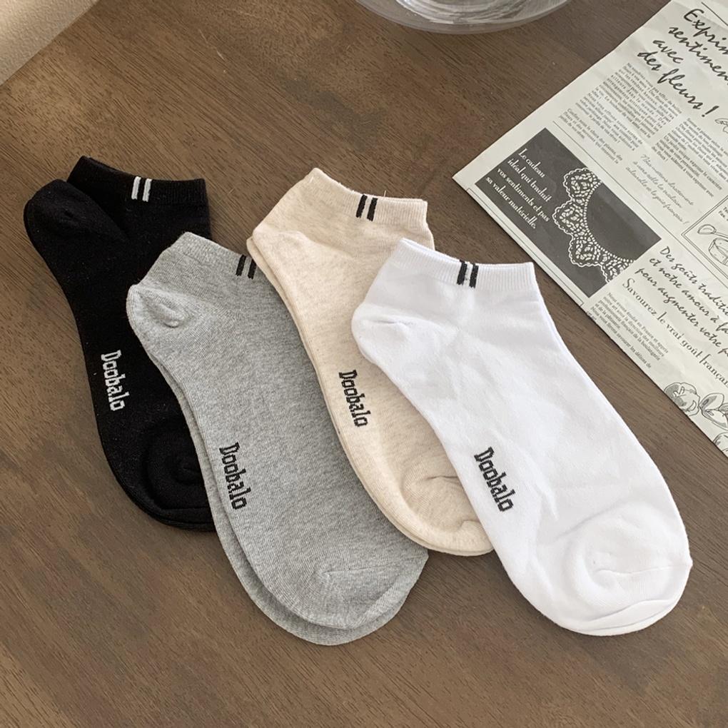 

5 pairs of men s one-point sneaker socks 5 pairs of oatmeal