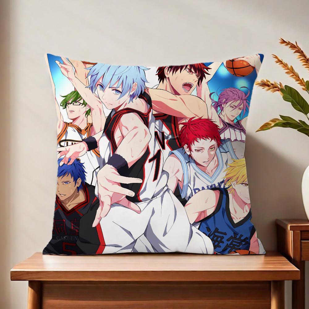 K-Kuroko-O Anime Basketball Cushion Cover For Pillow Printing Sofa Decoration Home Car Room Coffee Shop Office Nordic Simplicity
