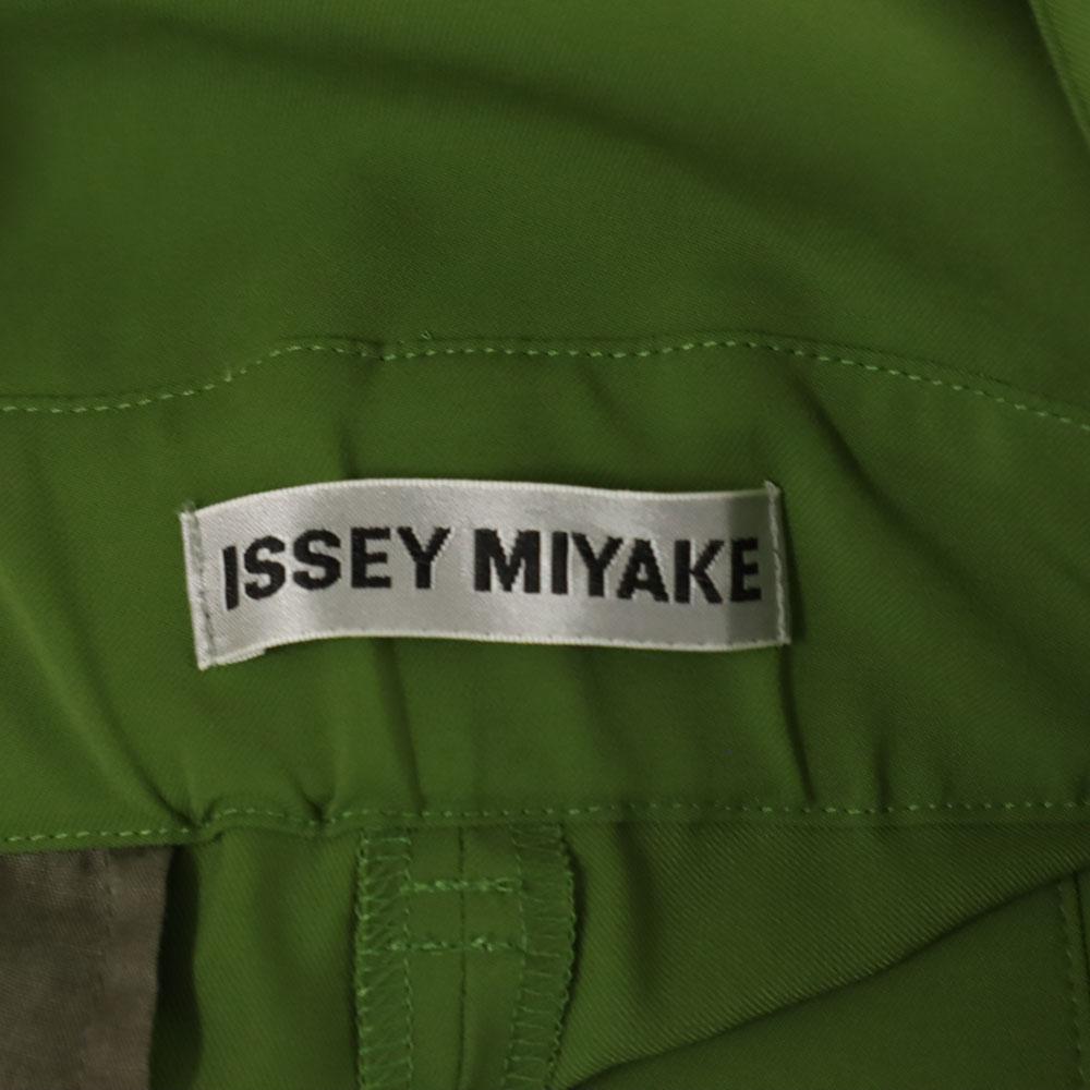 ISSEY MIYAKE made in Japan high waist Pants 2 Green system Women Used