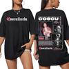 2025-26 Blanooperla Cosculluela Album Tour Merch T-Shirt Men's Gothic Fashion Vintage T-Shirt Extra Large Short Sleeve