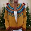 Women'S Christmas Sweater Cute Fun Christmas Sweater Fall And Winter Long Sleeve Knitted Sweater
