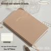 Morandi Color A5 Soft Cover Leather Notebook with Skin-Feel Surface for Students.