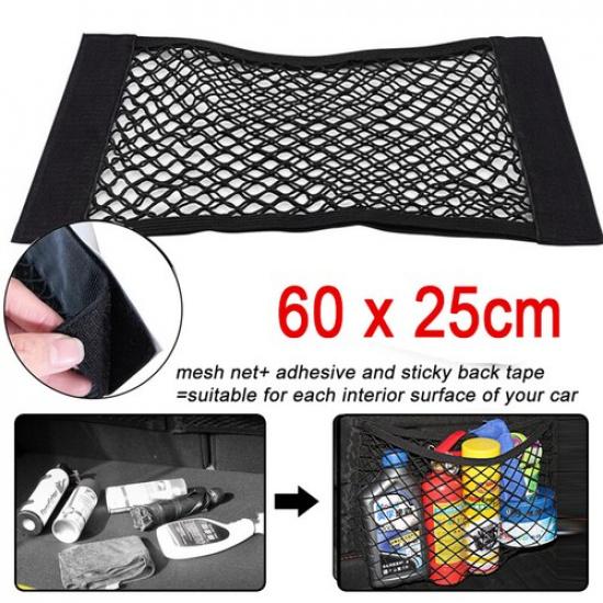Universal Car Rear Back Seat Storage Cargo Organizer Magic Mesh Net Pouch Pocket