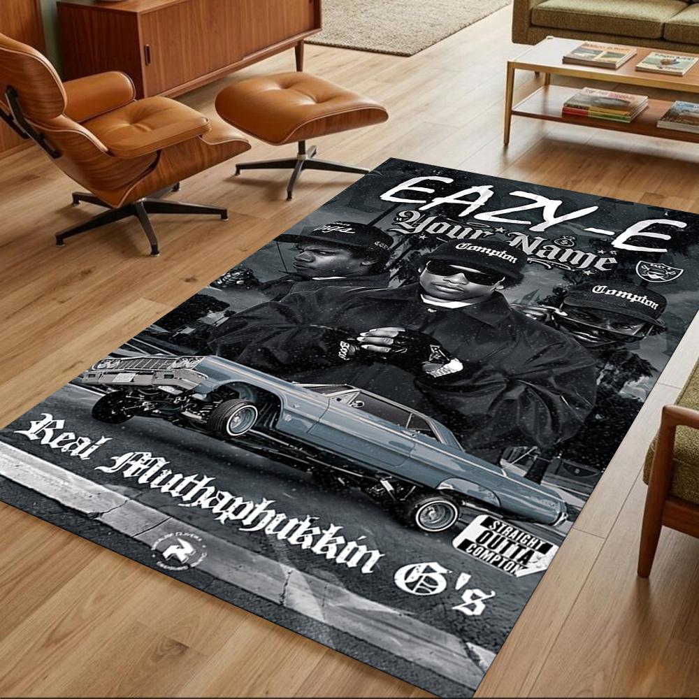 2pac Customize Your Name Carpet Suitable for Decorate Room Study Room Game Room Playrooms Antislip Carpet Decorate Offices
