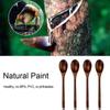 Long Handle Flatware Mixing Ellipse Wooden Spoons Soup Spoons Kitchen Utensil Cooking Supplies