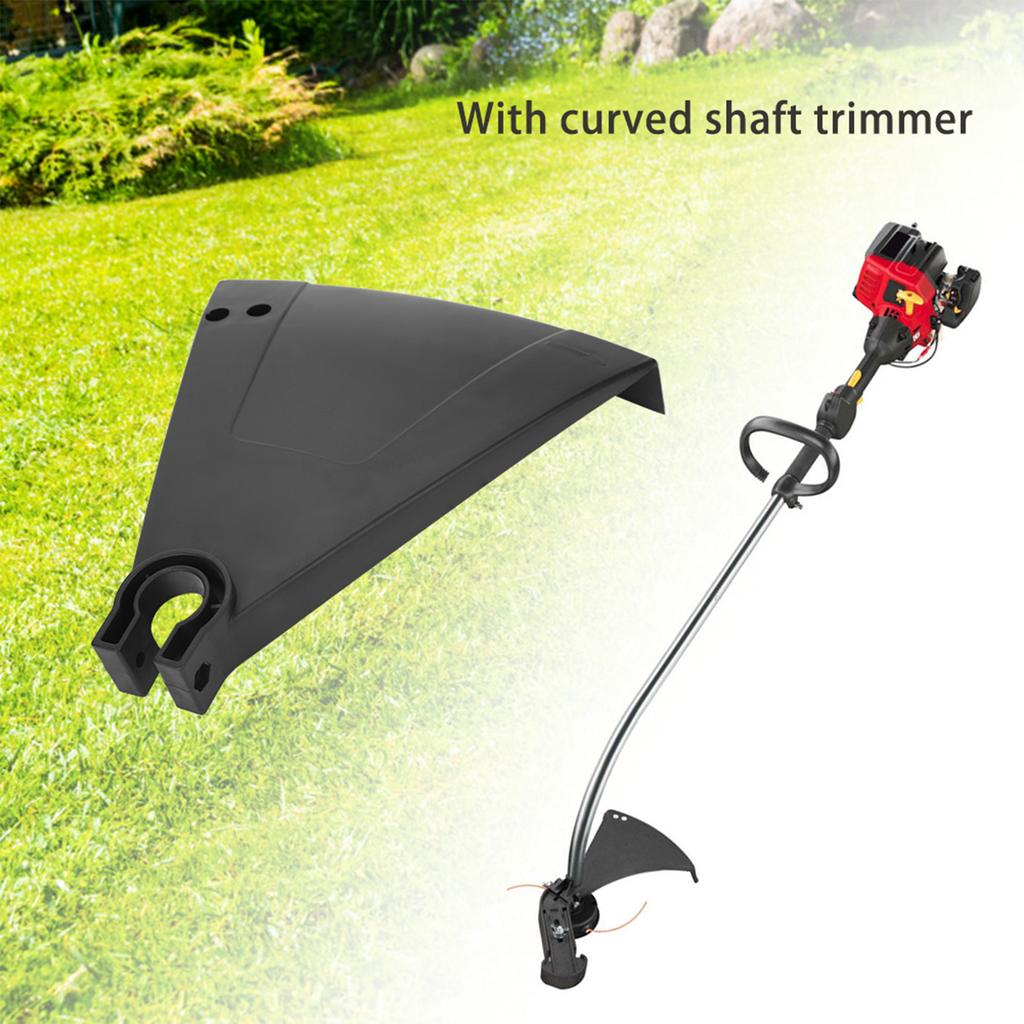 Trimmer Plastic Guard Universal 1 In (25 Mm/25.4 Mm) Fits Curved Shaft Models Durable Lightweight Replacement Part