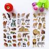 10 Sheets Cute Animals Bubble Stickers Kawaii 3D Stickers Toy for Children No Repetition Kids DIY Scrapbooking Stickers Gift
