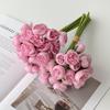 27-Head Small Rose Peony Artificial Bouquet for Home Decor or Photography Props