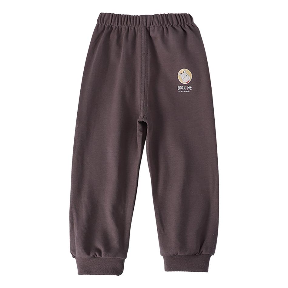 Dětské spodky Unisex ležérní dlouhé kalhoty pro chlapce a dívky Jaro Podzim Elastický pas Kreslená zvířátka Capri Dětské oblečení