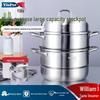 William Yipin 3-Layer 304 Stainless Steel Steamer Pot