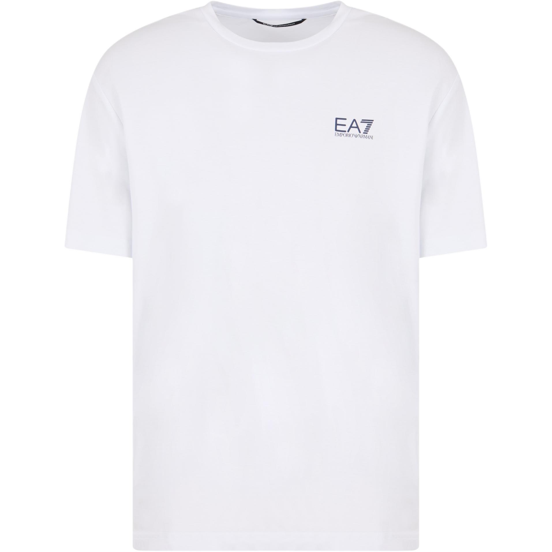 

Emporio Armani EA7 Short Sleeve Stretch Crew Neck T-Shirt Men tops White 7M000179-AF13530-U0002 L