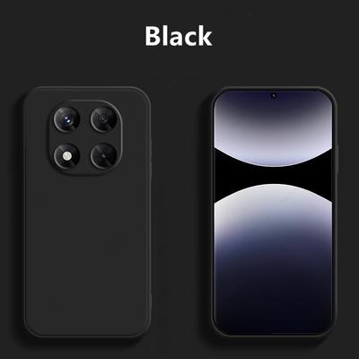 Husă de telefon din silicon lichid pentru Xiaomi Redmi Note 14 Pro 5G Husă Capac Antișoc Funda Capac pentru Redmi Note 14 Pro Plus