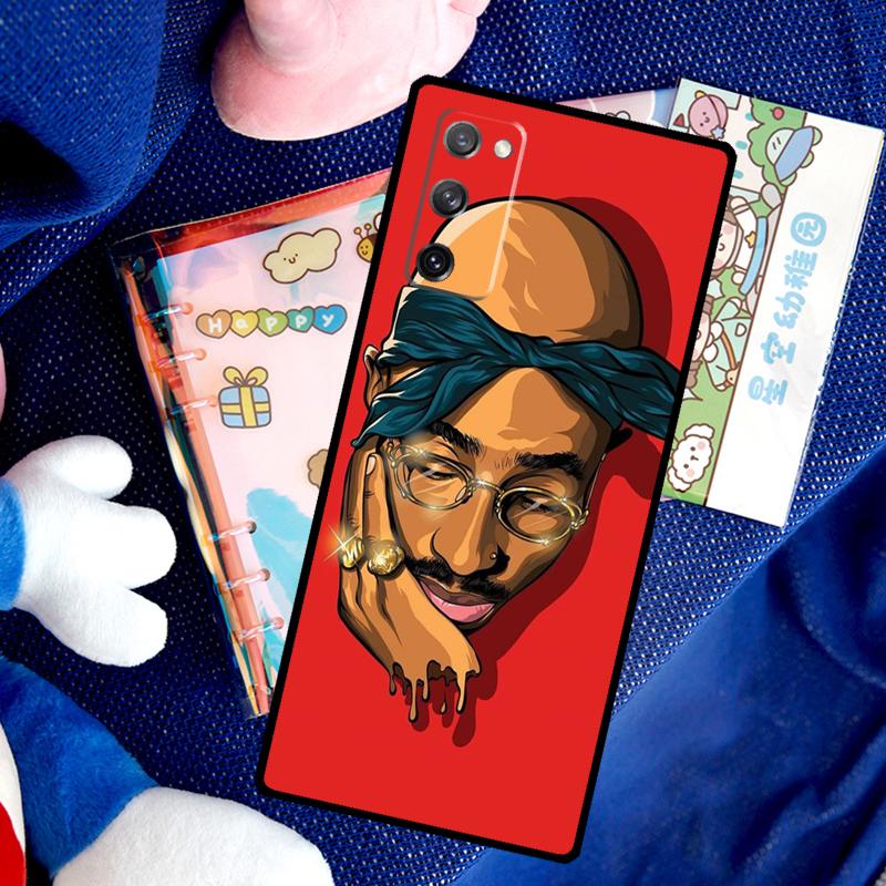 2pac Tupac Shakur Rap Rapper Case For Samsung Galaxy S26 Ultra S25 S24 S23 S21 S22 Ultra S10 S20 Plus S25 FE Cover Funda