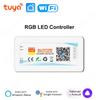Tuya Smart WiFi LED-Controller DC5V-24V RGB/RGBW/RGBCCT Einzelne Farbe Dimmer LED-Streifen Fernbedienung Funktioniert mit Alexa Google Home