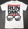 RUN DMC JAM MASTER JAY T-Shirt Retro Hip Hop Rap Rock Weiß Herren Klein Neu