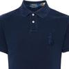 Polo Ralph Lauren Solid Logo Embroidered Slim Fit Polo Shirt Men tops Navy-Blue 710938137-006