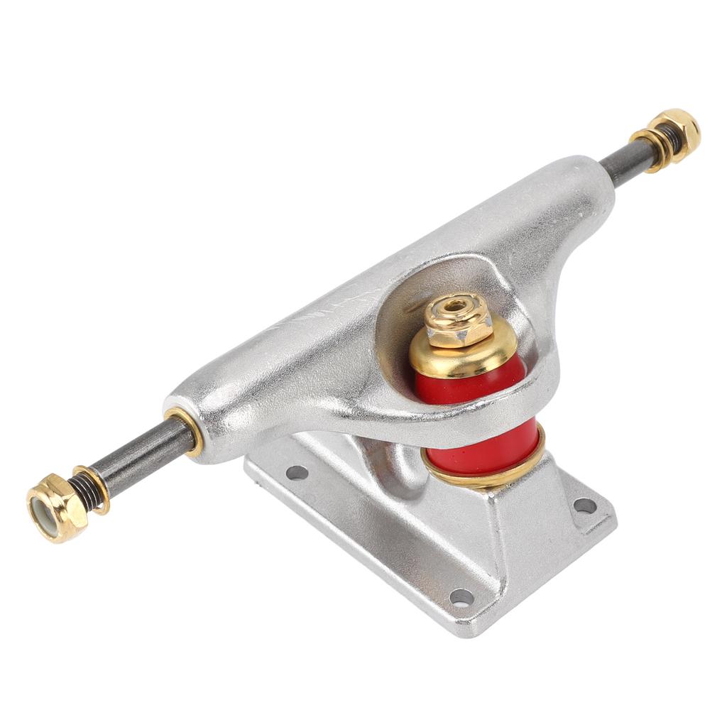 2PCS Skateboard Trucks 5 Inch Aluminum Alloy Hollow Lightweight Shock Absorbing Skateboard Bridge Br