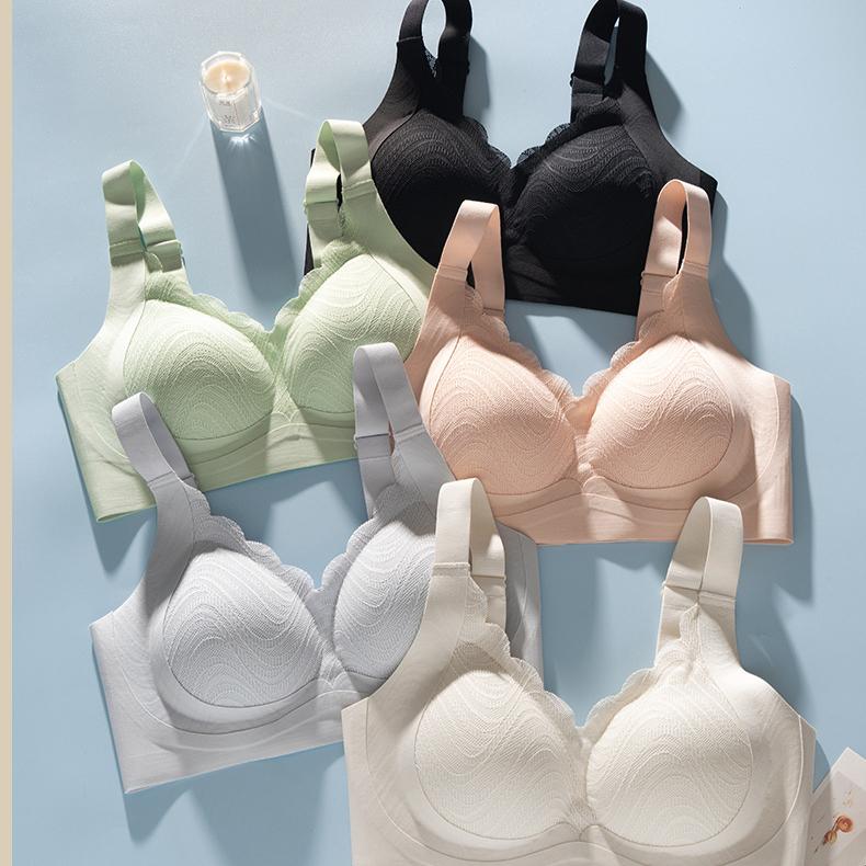 Sports Bra Women's Plus Size Bra Women's Seamless Gathering Bra Collection Bra Accessory Breast Anti Sagging Bra