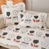Pastoral Small Floral Sofa Cushion Pure Cotton Ins Four-season Universal Special-shaped Leather Sofa Cover Living Room Sofa Seat Cushion New