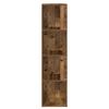Corner Shelf Vintage Wood Look 33 x 33 x 132 cm Engineered Wood