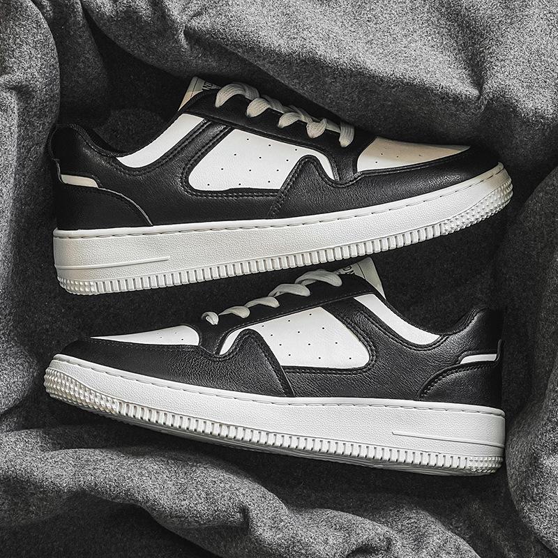 Fashion Mens Shoes High Quality Leather Casual Shoes Luxury Sneakers Fashion Skateboard Shoes for Men Sport Running Shoe Tenis Masculino