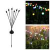 Outdoor Solar Lights LED Fairy Firefly Lawn Lamp Garden Summer Camping Party Wedding Holiday Yard Atmosphere Decoration