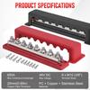 24V Power Distribution Block M10 Termianl Bus for Automotive Boat Car Terminal Block Negative Bus Bar 24V 600A Terminal Block