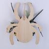 Spider Wreath Wooden Black Spider Wreath with Artificial Flowers Front Door Hanging Decoration for Floral Arrangement Halloween Wall Window Decor