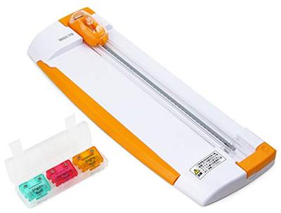INOZTO Compact Rotary Paper Trimmer, Orange, T-400-OR