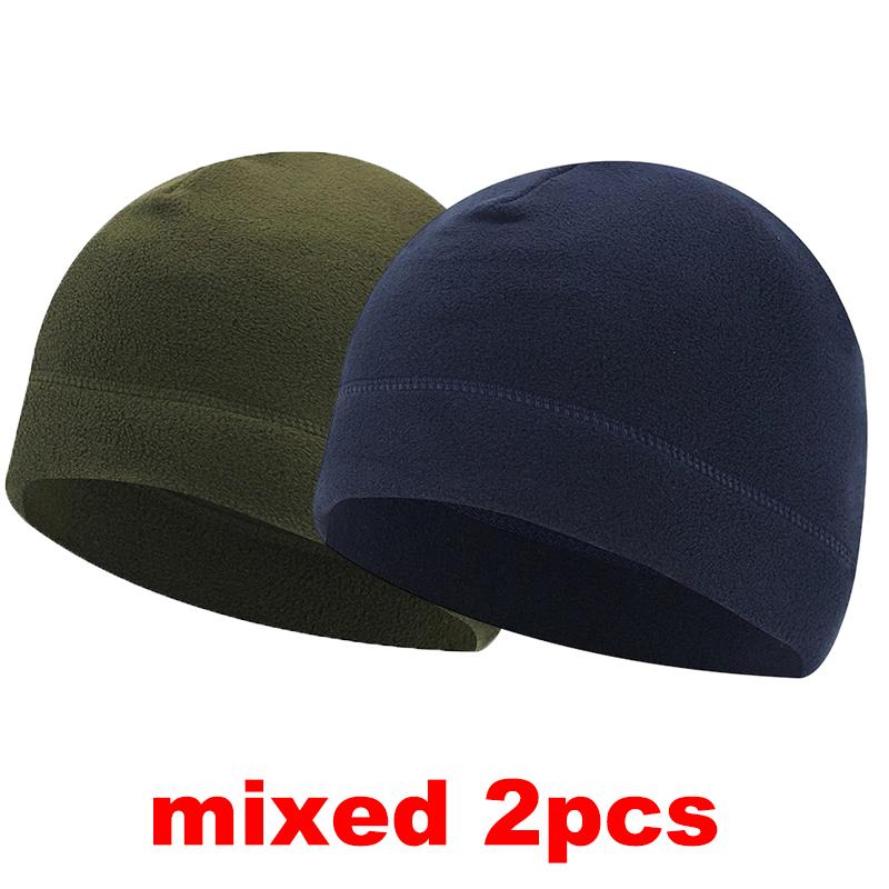 Fleece Warm Hat Winter Cap Men Women Outdoor Sports Skiing Cycling Hat Windproof Soft Beanie Cap Male Lady Autumn Winter Hats