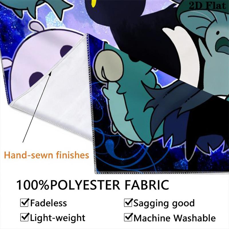 Hollow Knight Dark Fantasy Adventure Bedding 1 Duvet Cover 2 Pillowcase Without Core Christmas Birthday Gift Bedding Set
