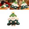 Christmas Tree Man Plush Pillow With Pp Cotton Filling For Holiday Home Decor