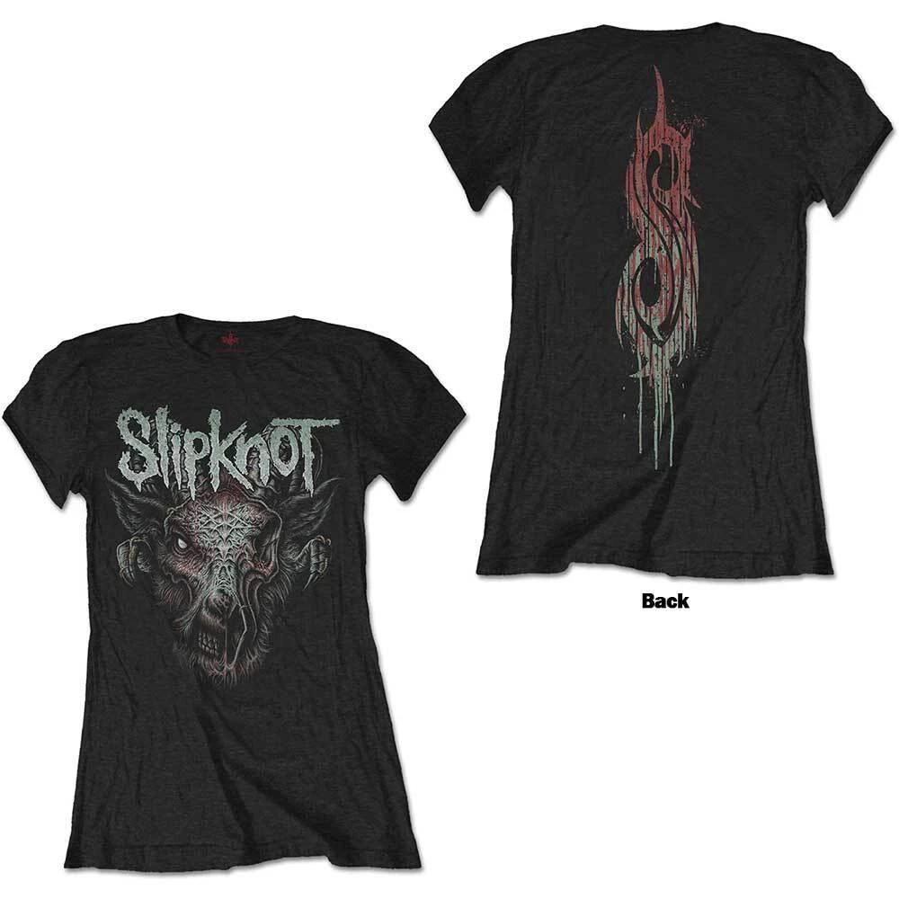 T-Shirt # M Ladies Black # Infected Goat 2XL